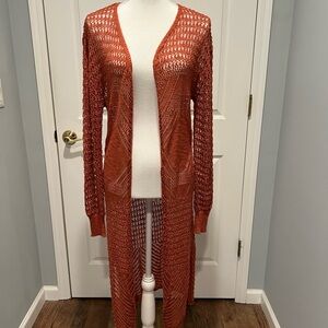 Urban Heritage Terracotta Knit Sweater